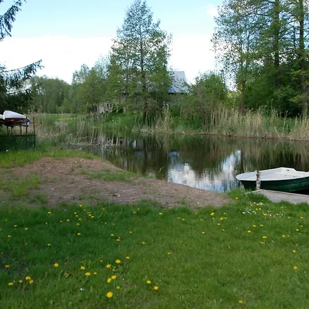 Beautiful In Masuria On River And 度假居 *