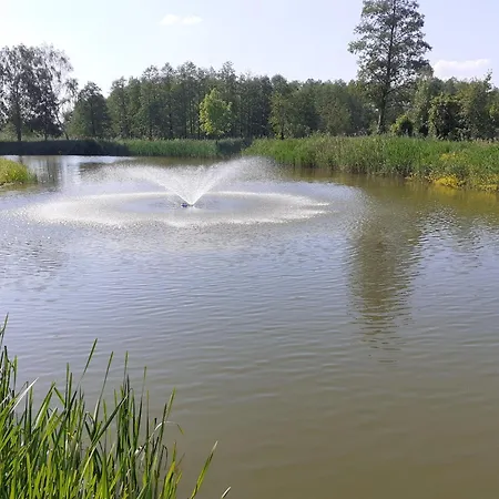 Beautiful In Masuria On River And 度假居 Stacze