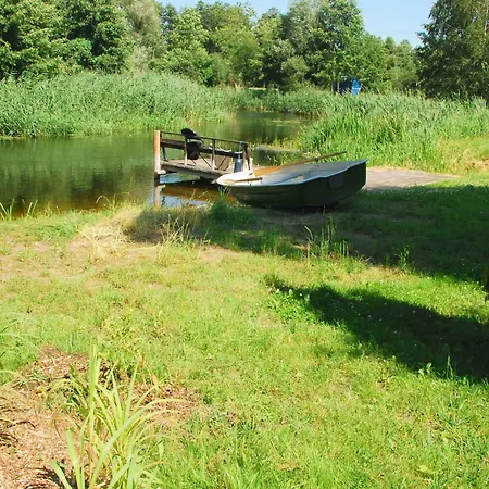 Beautiful In Masuria On River And 度假居 *